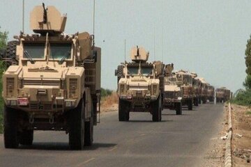  کاروان حامل تجهیزات نظامی آمریکا در جنوب عراق منهدم شد