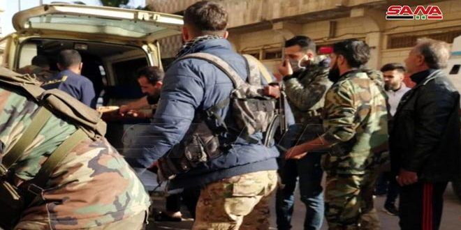 حمله تروریستی به اتوبوس حامل نظامیان سوریه چند کشته و زخمی برجای گذاشت