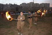 بوستان ۲۰ هکتاری کوچک‌ره‌ش سنندج میزبان جشن نوروز ۱۴۰۰ شد