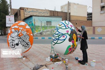 Colorful eggs to host Nowruz in southeast Iran