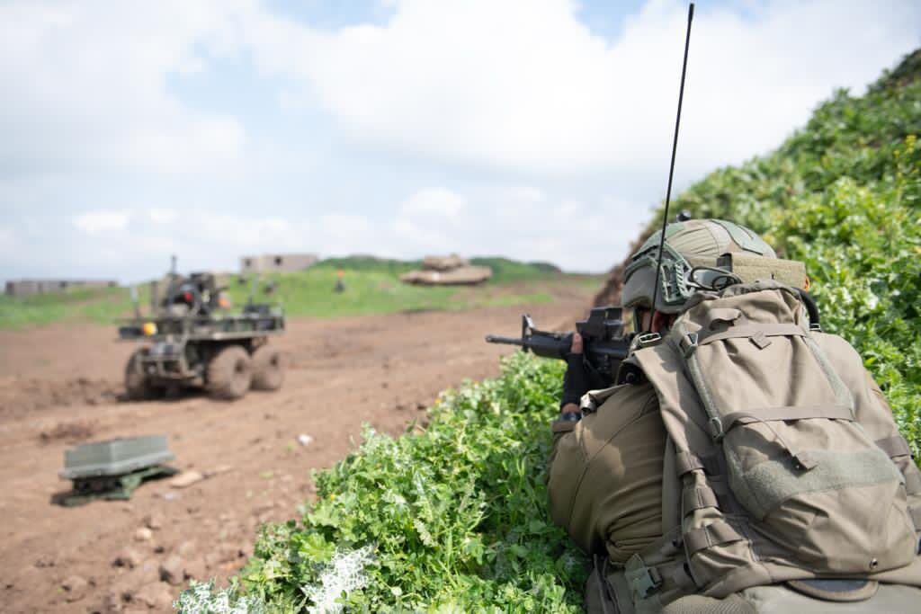 رژیم صهیونیستی در نزدیکی مرز غزه رزمایش نظامی برگزار کرد 