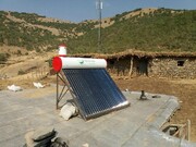 ۵۰ دستگاه آبگرمکن خورشیدی در روستاهای مریوان توزیع شد