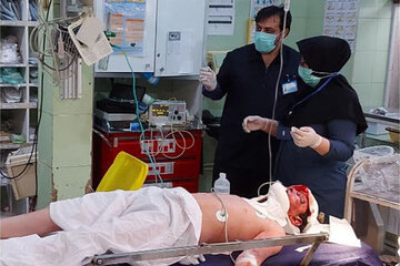 انفجار ترقه در کازرون دو نوجوان را راهی بیمارستان کرد