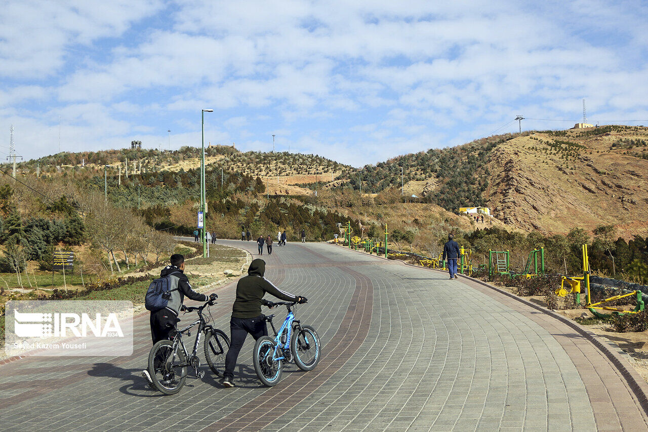 ایستگاه های دوچرخه در ارتفاعات عینالی تبریز ایجاد می شود