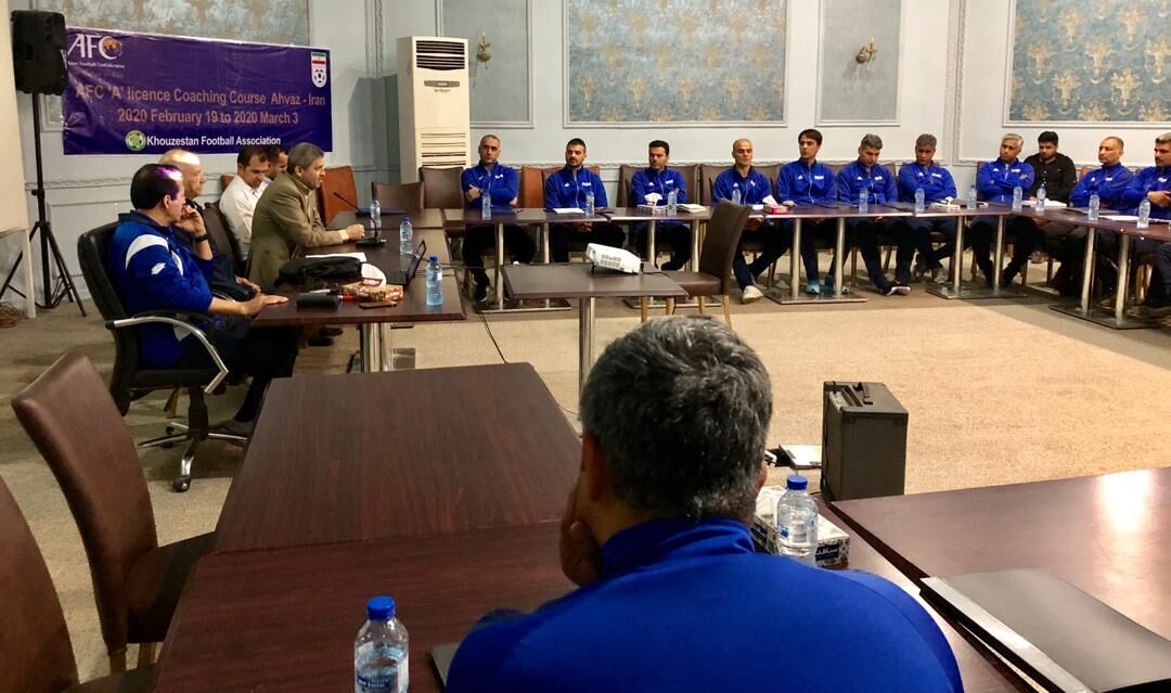 کلاس مربیگری درجه A آسیا در قزوین برگزار می‌شود