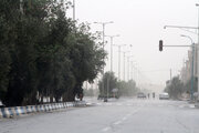 توفان با سرعت ۱۲۷ کیلومتر بر ساعت استان یزد را درنوردید