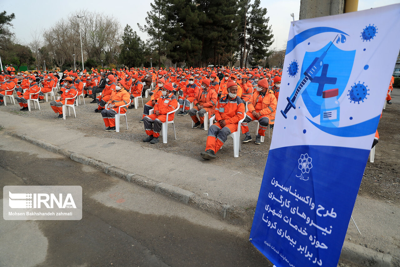  پاکبانان مشهدی در برابر ویروس کرونا واکسینه شدند
