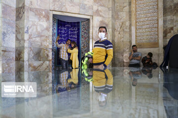 Sa'di Mausoleum in Iran's Shiraz city in Nowruz