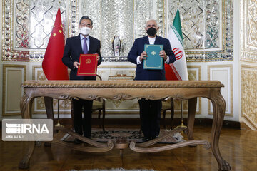 Iran, China sign comprehensive cooperation document