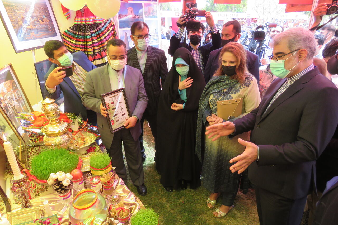 پاکستان میں بین الاقوامی نوروز فیسٹیول میں ایرانی سٹال کی شاندار کارکردگی
