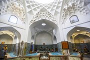 ایرانی صوبے کرمان میں گنجعلی خان نامی حمام کے مناظر
