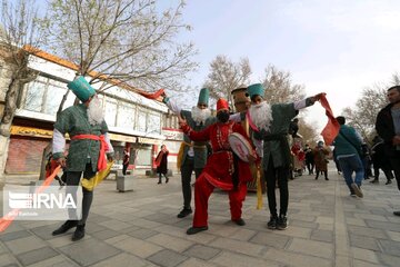 Caravana de Noruz 1400 en Hamedán