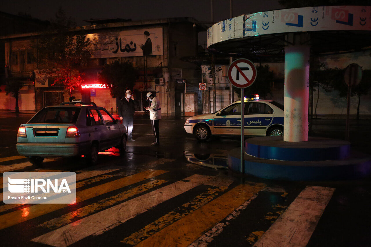کنترل‌ تردد خودروها از ساعت ۲۲ در قزوین و تاکستان تشدید می‌شود