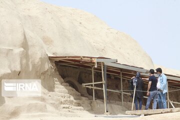 Iran : le site archéologique préhistorique de Tépé Sialk au centre

