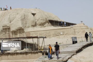 Iran : le site archéologique préhistorique de Tépé Sialk au centre

