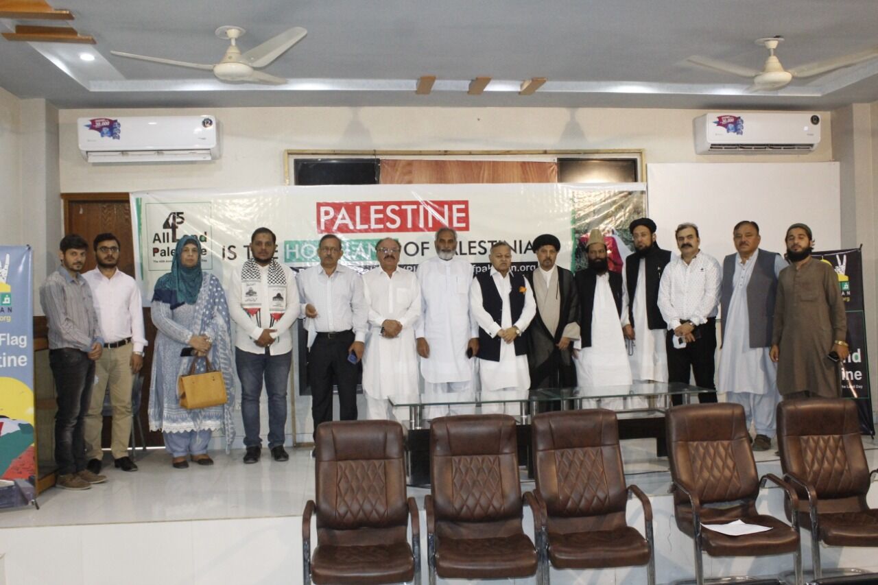 گردهمایی روز سرزمین فلسطین در پاکستان و تاکید بر حمایت از جبهه مقاومت