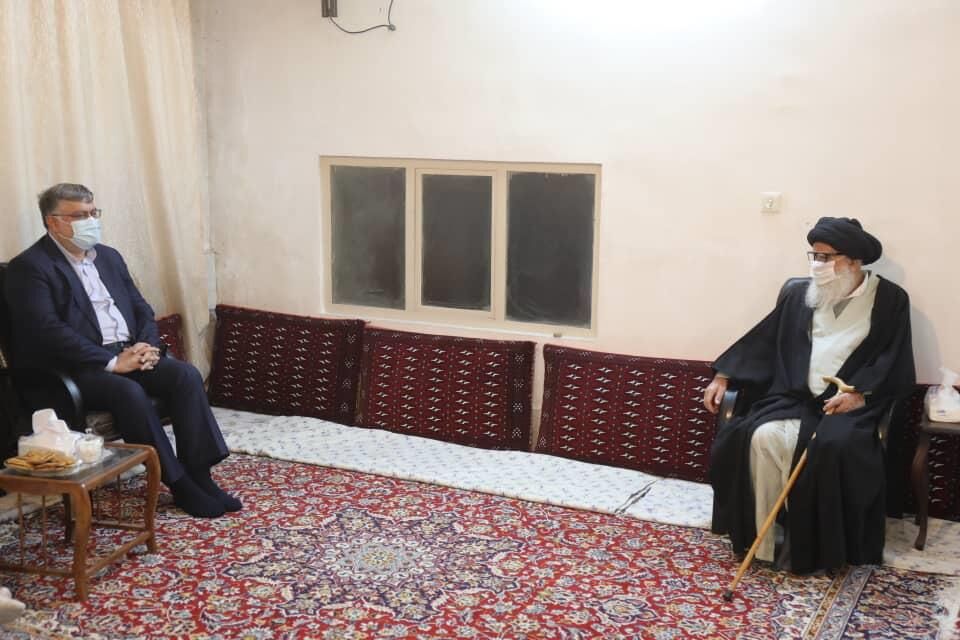 استاندار خراسان رضوی با حضرات آیات رضازاده و مرتضوی دیدار کرد