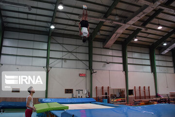 Iran's nat'l trampoline gymnastics team