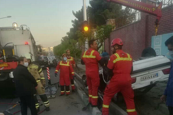 حادثه رانندگی در بروجرد ۲ کشته بر جا گذاشت