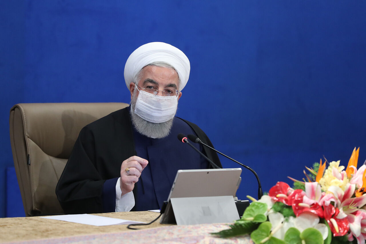 President Rouhani regrets two provinces were exposed to fourth wave of corona pandemic 