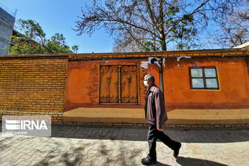 Mural paintings in Iran's Bojnurd City