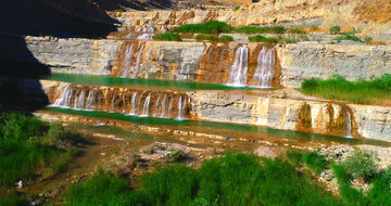 La cascade de Keyvan à l’ouest de l’Iran