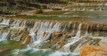 La cascade de Keyvan à l’ouest de l’Iran