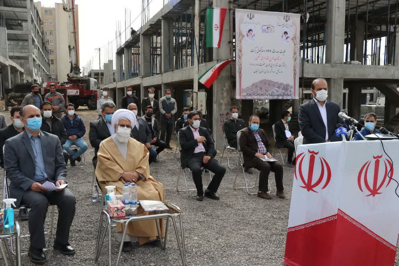 مجموعه مسکونی ۷۴۴ واحدی برکت در زنجان احداث می‌شود