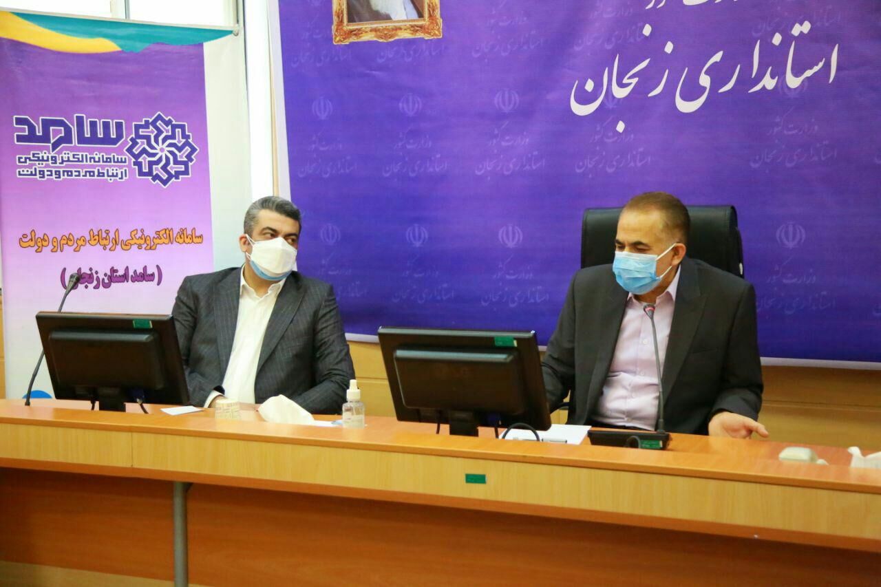 پاسخگویی مردمی برخط استاندار زنجان در سامانه سامد بی‌نظیر است