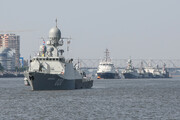  روسیه بیش از ۱۰ ناو وناوچه را از دریای خزر به دریای سیاه منتقل می کند