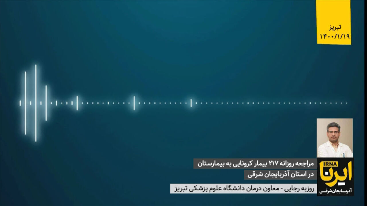 مراجعه روزانه ۲۱۷ بیمار کرونایی به بیمارستان‌های آذربایجان‌شرقی