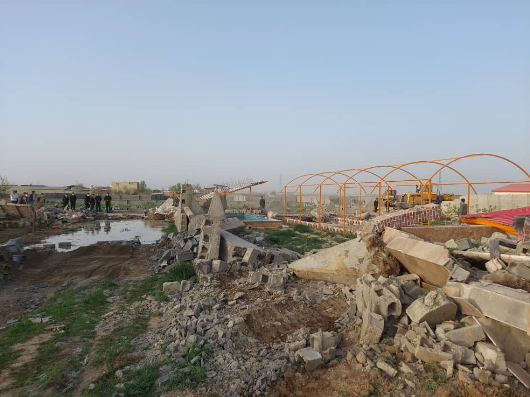 ۱۲۳ هکتار از اراضی کشاورزی شهرستان ساوجبلاغ آزادسازی شد