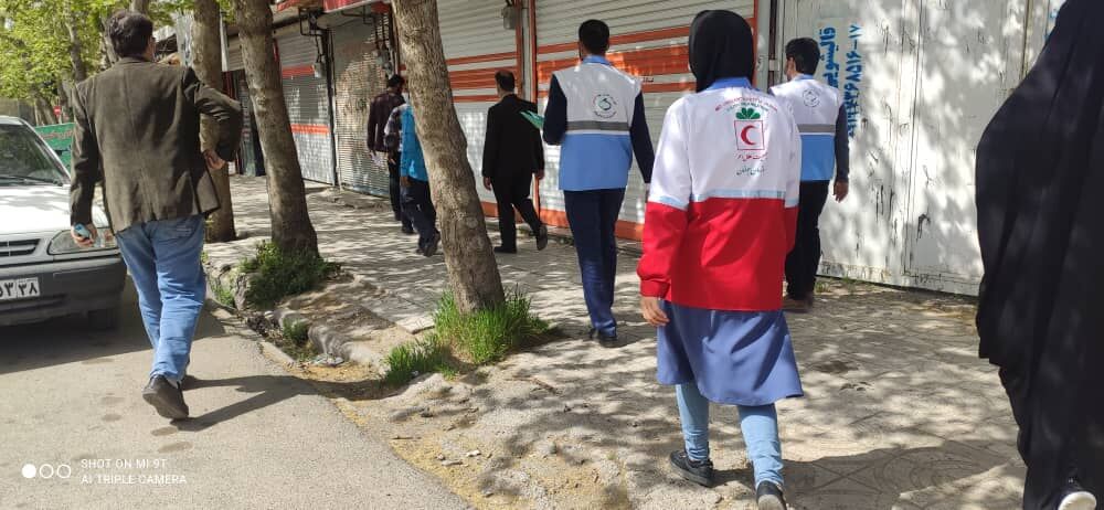 هفت گروه بر تعطیلی بازار خرم‌آباد نظارت می‌کنند