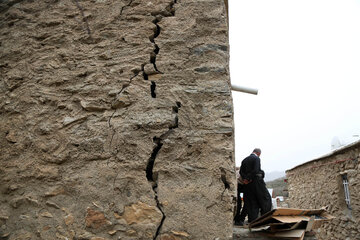 خسارات زلزله ۵.۳ ریشتر مریوان