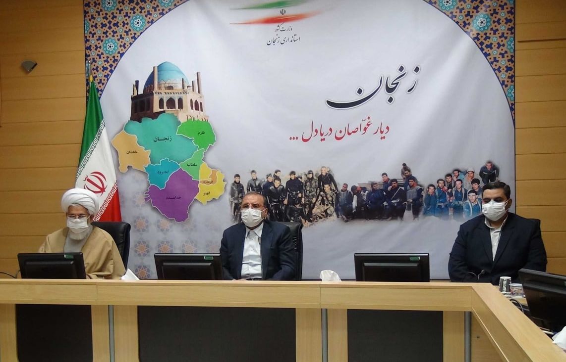 فرماندار زنجان: اولویت دستگاه‌های اجرایی مقابله اثرگذار با کرونا باشد