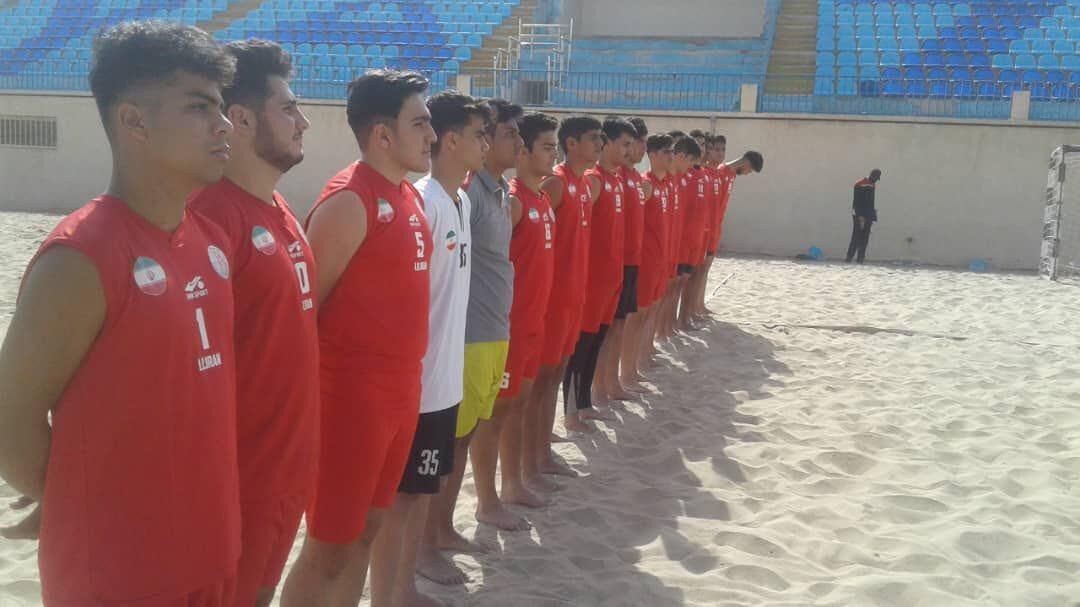  اردوی تیم ملی هندبال ساحلی نوجوانان در یزد  آغاز شد