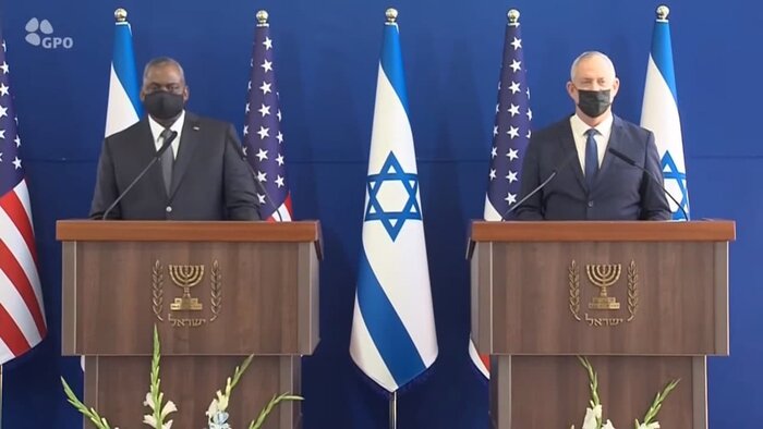 وزیر دفاع آمریکا: متعهد به حفظ امنیت اسرائیل هستیم