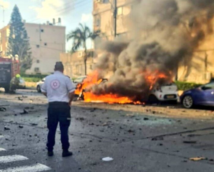 یک تن در انفجار خودرو در تل آویو کشته شد
