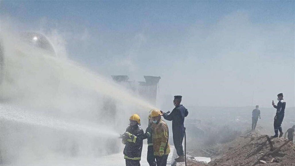 وقوع دو آتش سوزی در بغداد