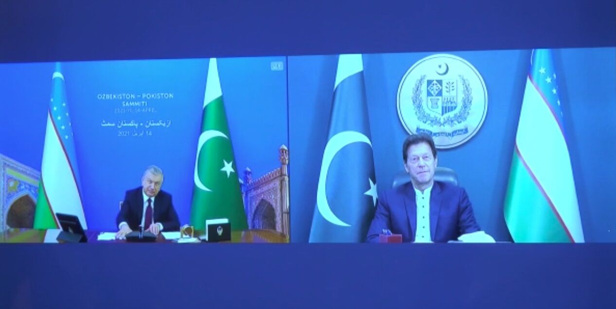 نشست مجازی سران پاکستان و ازبکستان، امضای سه قرارداد همکاری