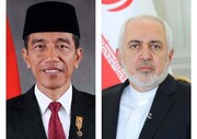 Zarif meets with Indonesian president