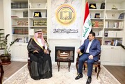مشاور امنیت ملی دولت عراق با سفیر سعودی در بغداد دیدار کرد