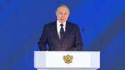 پوتین: نیروی دریایی روسیه قادر است به هر دشمنی حمله کند
