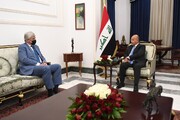 رییس جمهوری عراق با سفیر روسیه در بغداد دیدار کرد