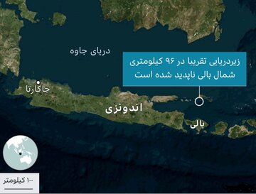 اتمام اکسیژن و ناامیدی از سلامت سرنشینان زیردریایی مفقودشده اندونزی