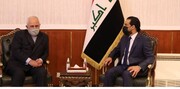 Iran's Zarif, Iraq's al-Halbousi hold talks on regional issues