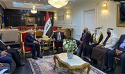 Zarif meets Sunni political leader