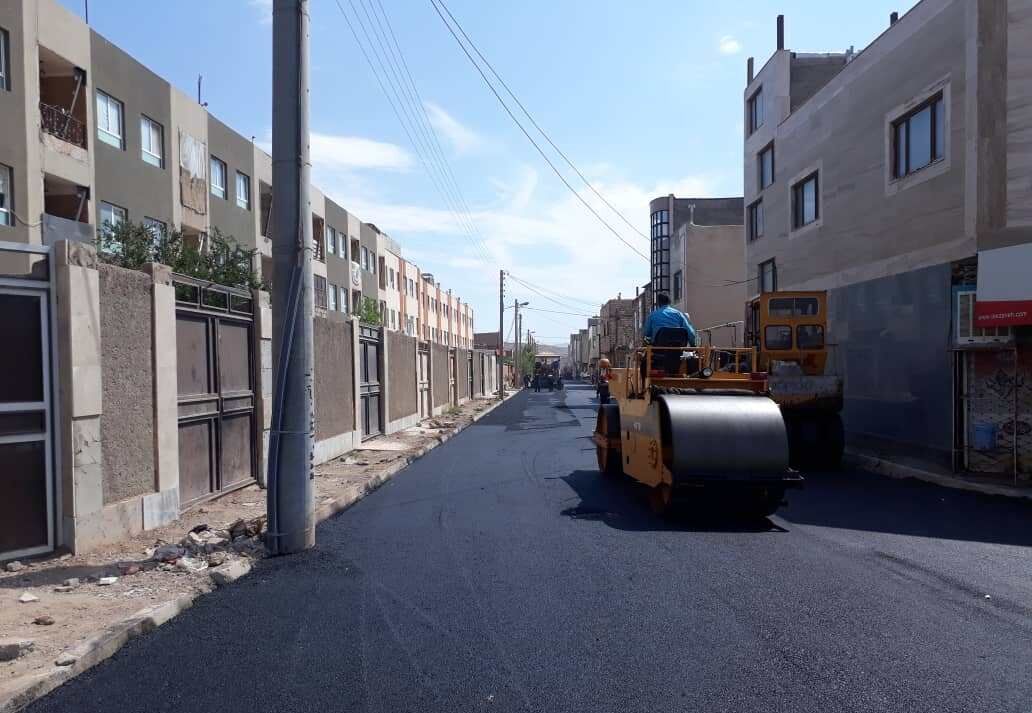۵۸۰ هزار تن آسفالت طی سه سال صرف بهسازی معابر کرج شد