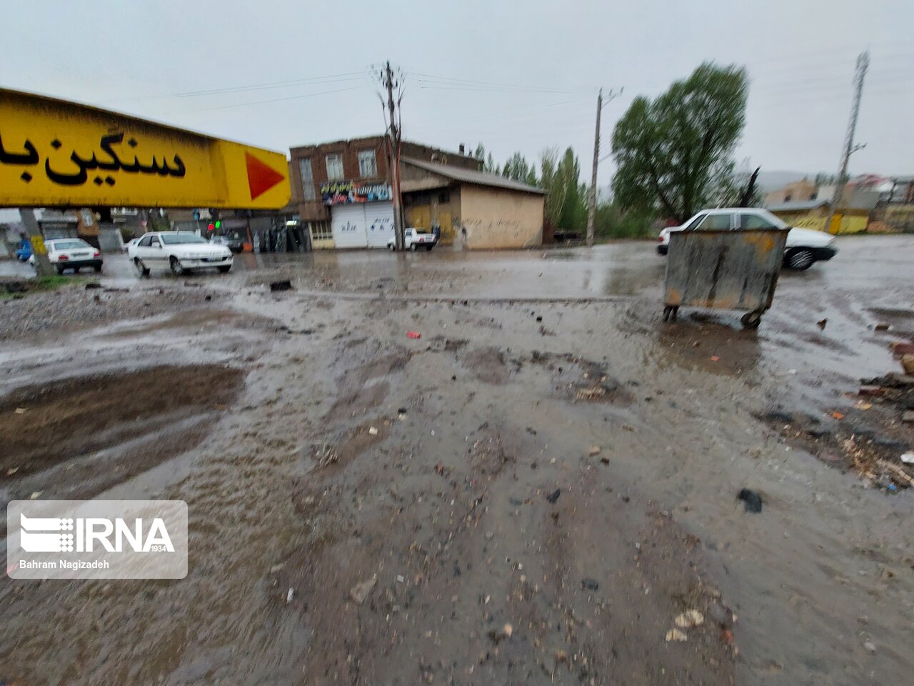 خسارت‌بارندگی به مناطق‌شمال‌وشرق استان‌اصفهان