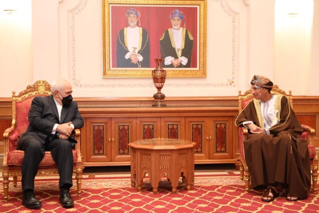 Zarif says “enhanced” cooperation focus of his trip to Oman